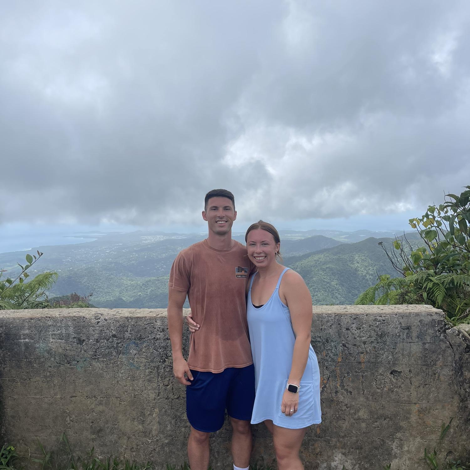 This photo was taken an hour before  Matteo proposed to me.
