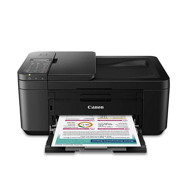 Canon PIXMA TR4720 All-in-One Wireless Printer for Home use, with Auto Document Feeder, Mobile Printing and Built-in Fax, Black