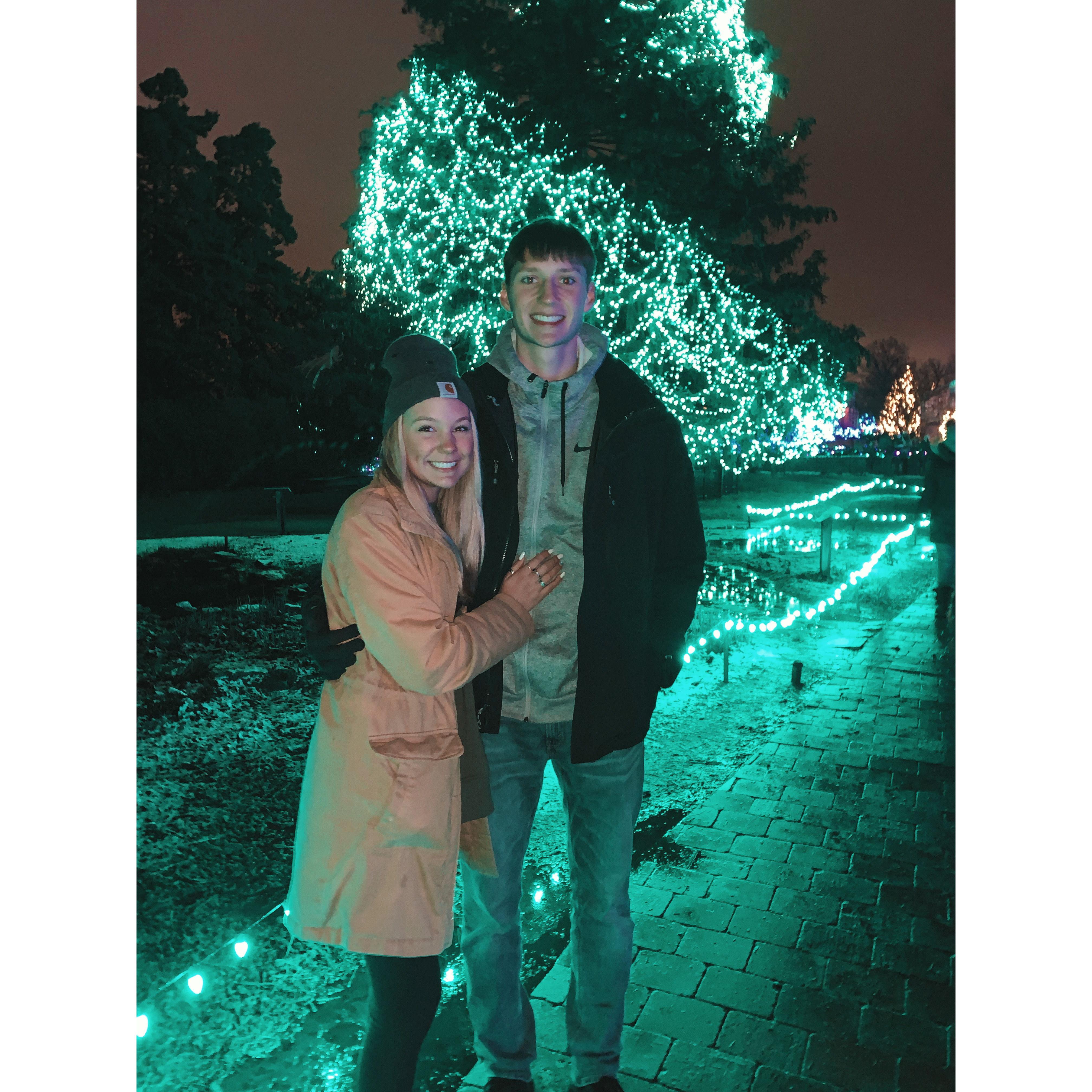 Date to the zoo lights! 12/28/2021