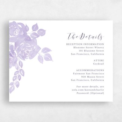 Lilac, Purple Wedding Enclosure - Clemson