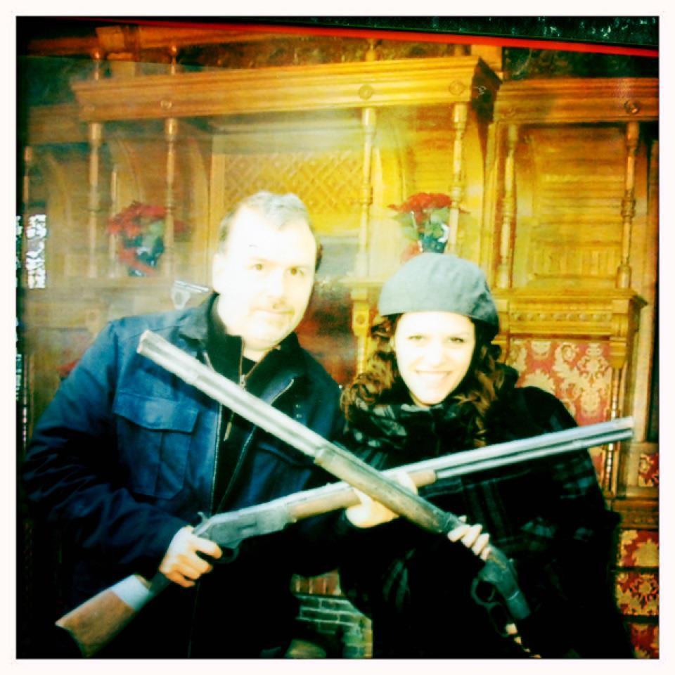 San Francisco trip, 2012! Taken at the Winchester Mystery Mansion.