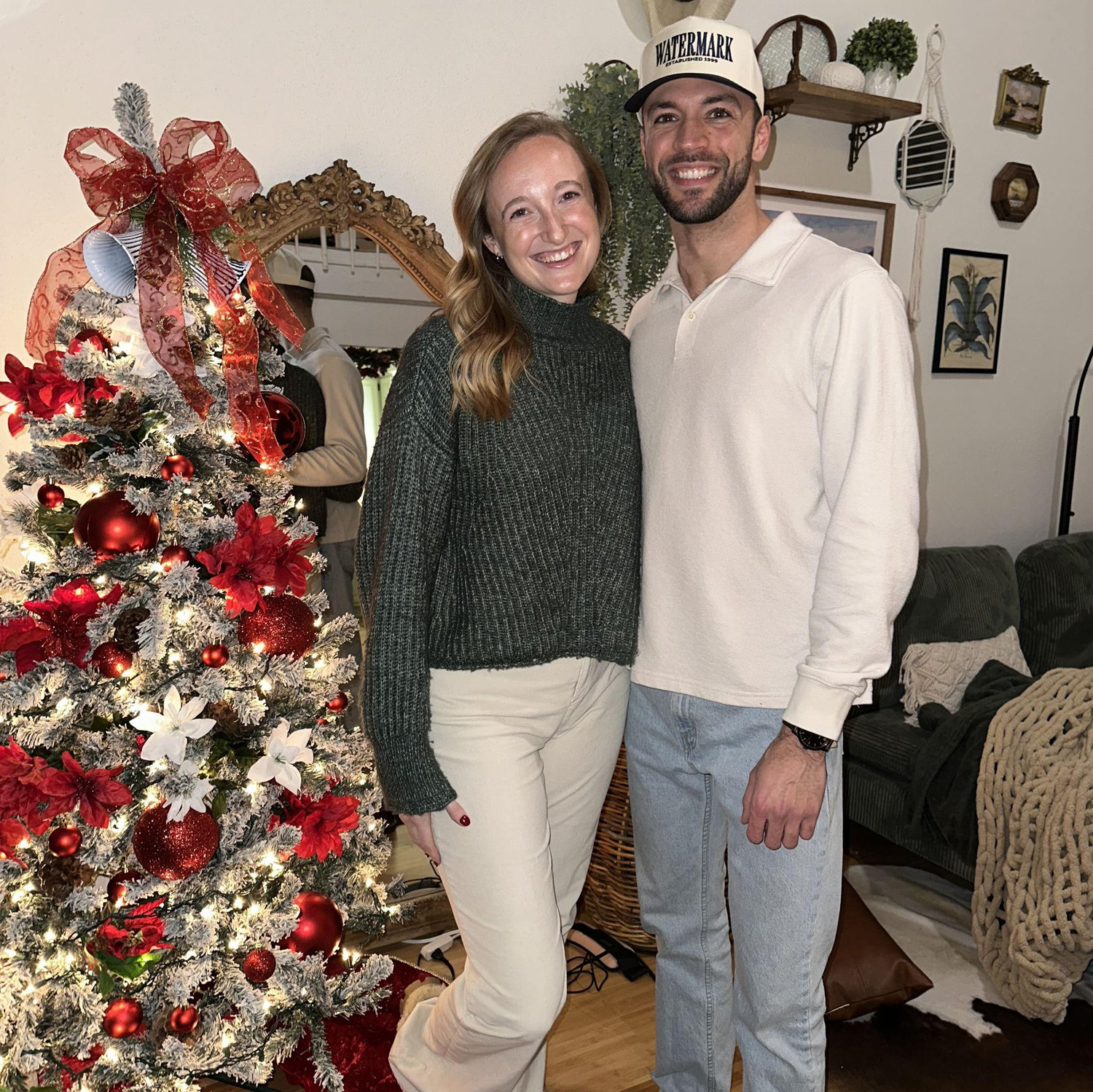 Our first photo together!