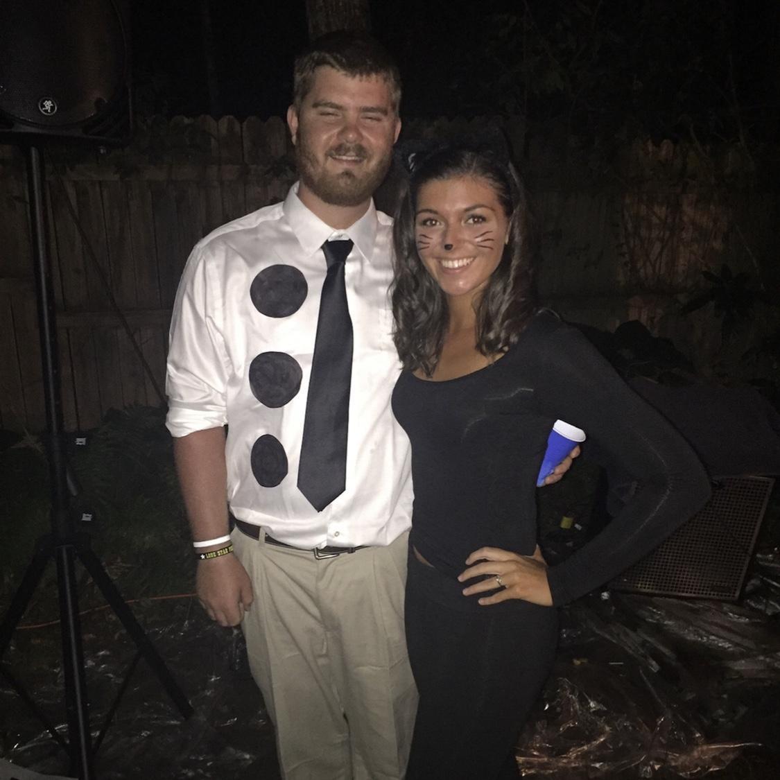 Halloween 2015 - Dressed as Jim & Pam from The Office Halloween episode