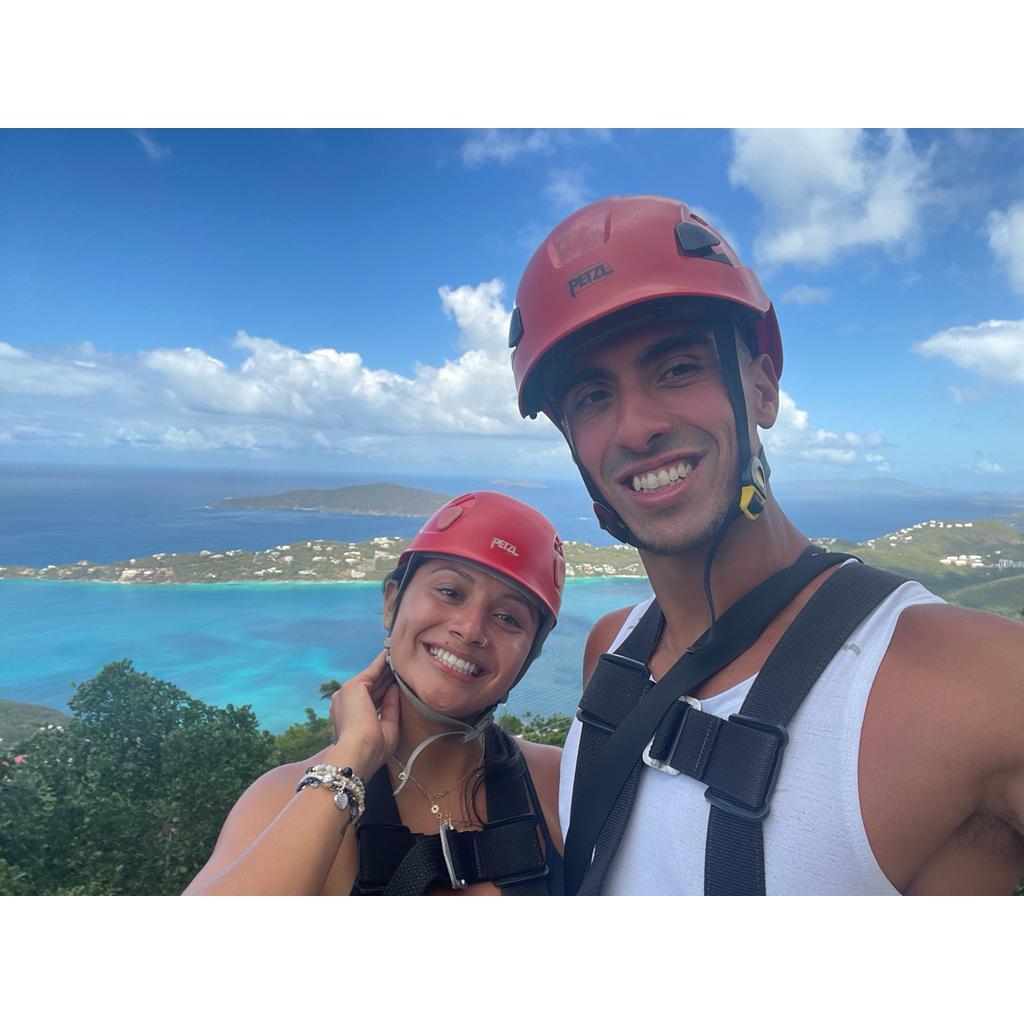 Virgin Islands before zip lining
4.14.22