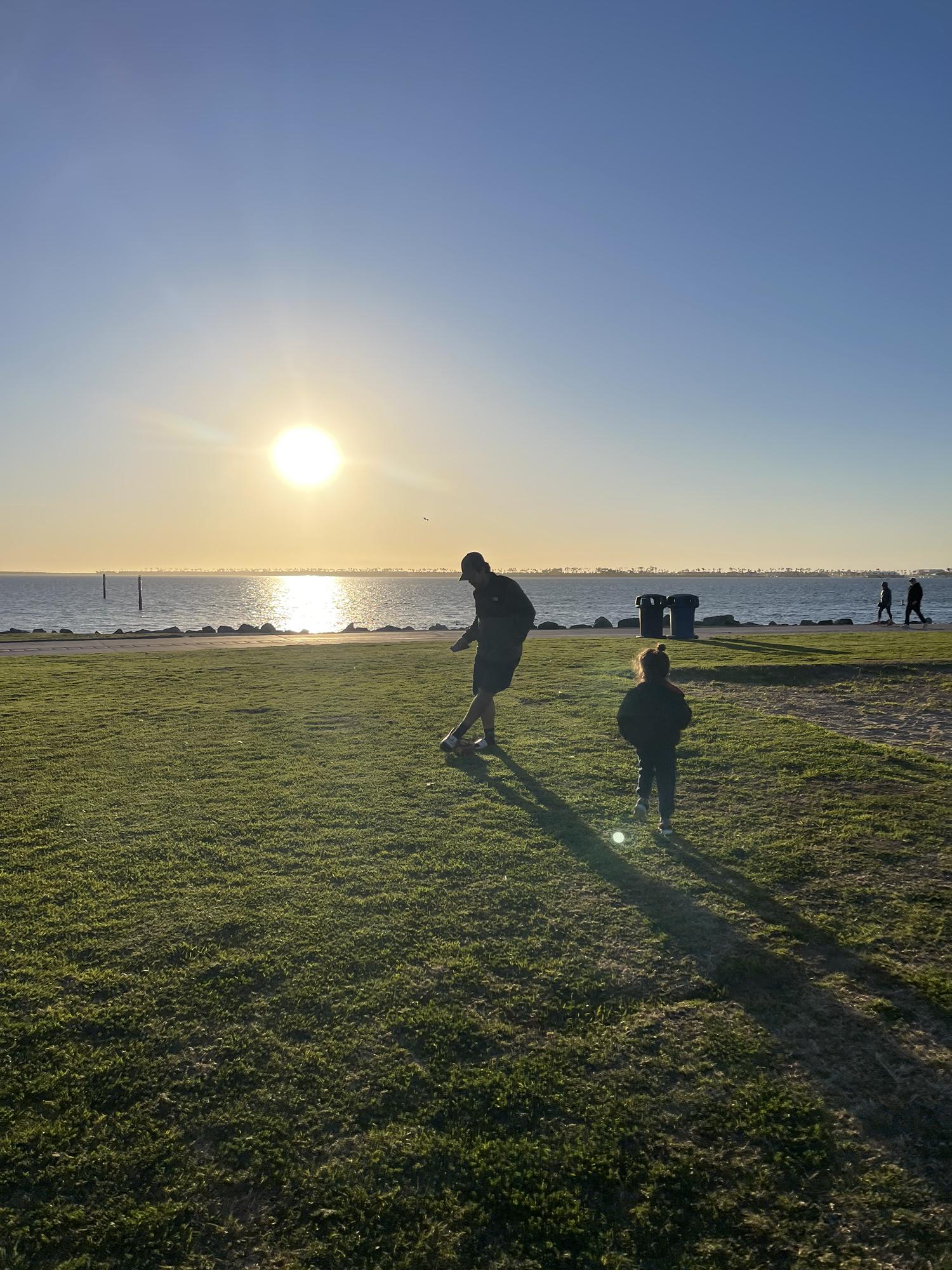 February 6, 2023. Soccer at the marina