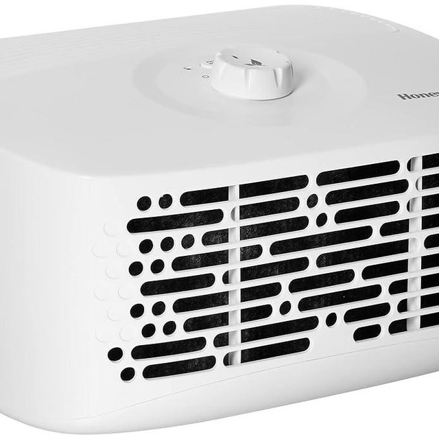 Honeywell Air Purifiers for Home Bedroom, Living Room, Kitchen & Dorm Room (100 sq ft), Dual Action Air Filter Helps Capture Dust, Pollen, Pet Dander & Smoke, HHT270, Tabletop, White