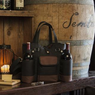 Wine Country 4-Piece Wine & Cheese Tote Set