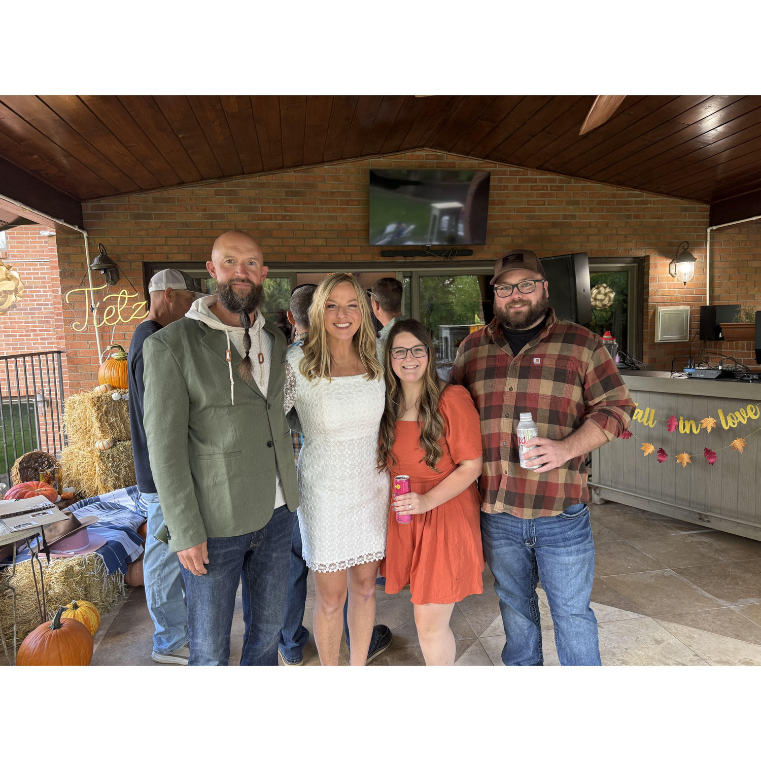 Courtney & Jesse's wedding reception