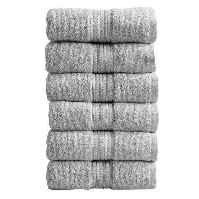 Great Bay Home Cooper Solid Cotton Towel Set