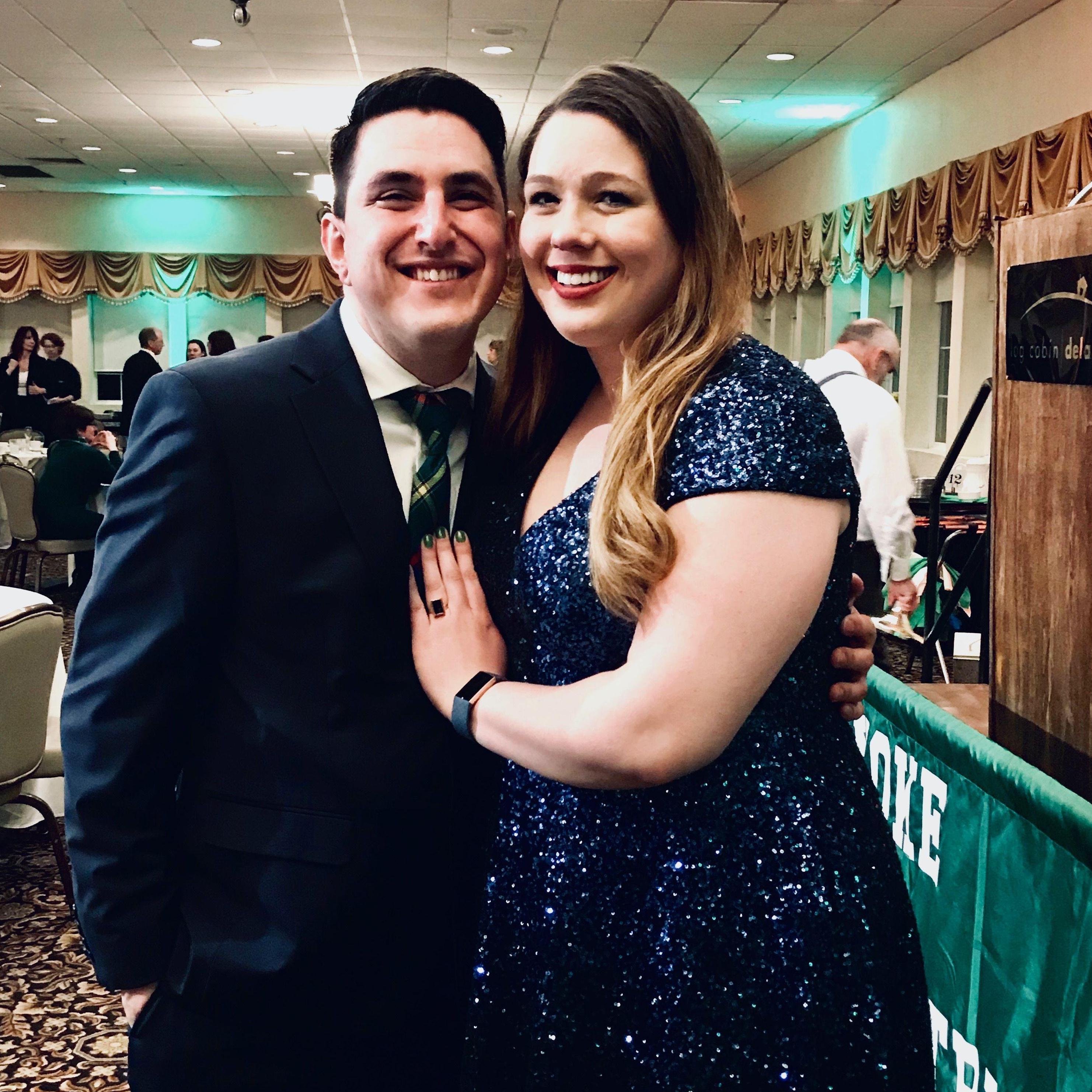 Our first Holyoke Parade Committee event together in March 2019.