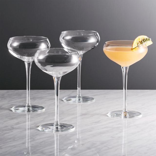 Coupe Cocktail Glasses, Set of 4