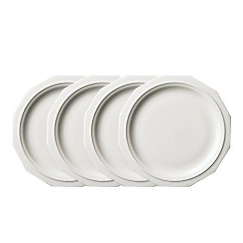 Pfaltzgraff Heritage Dinner Plates (10-Inch, Set of 4), White