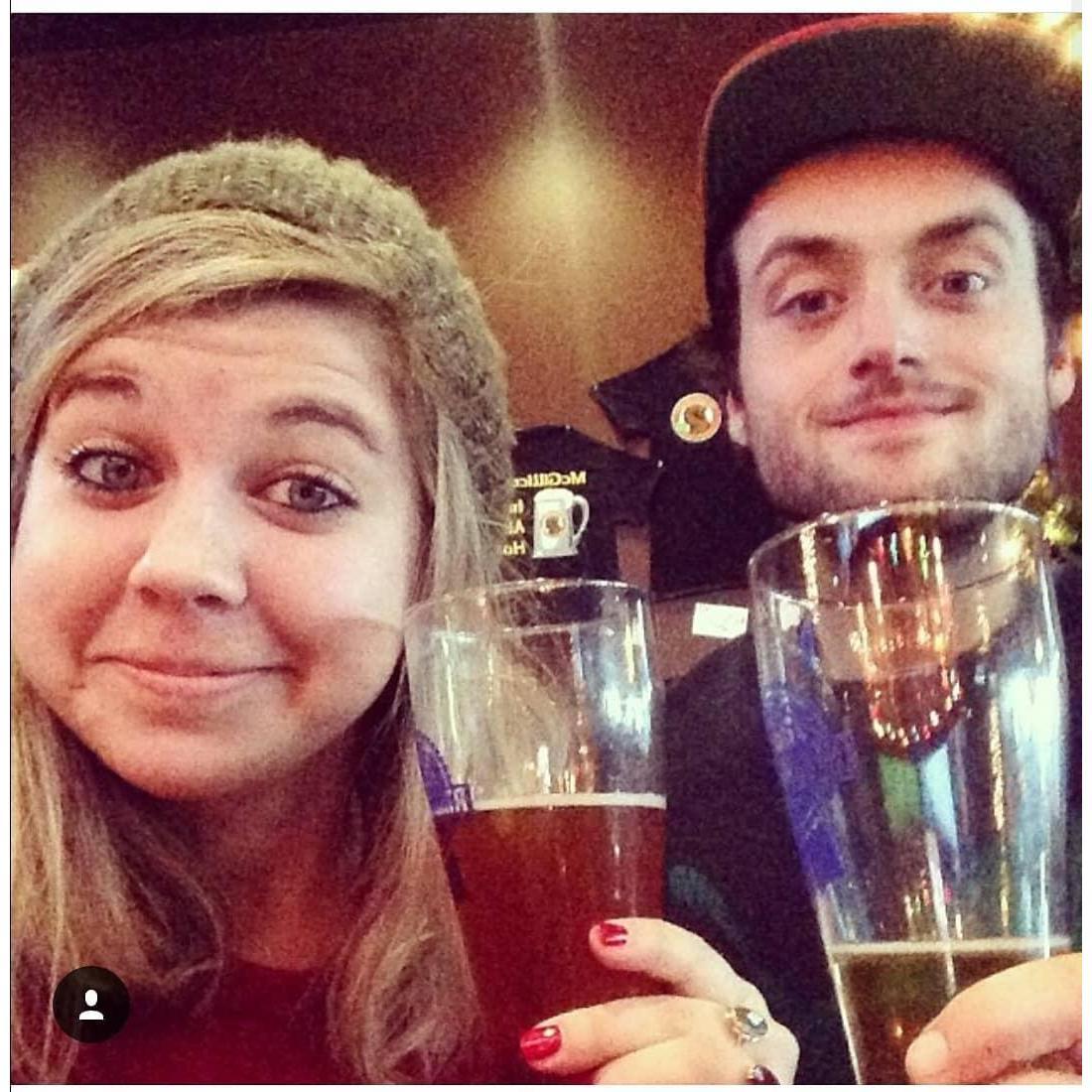 Our first hang out, back when we were still 'just friends' !