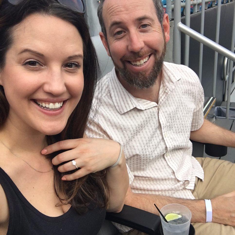 Taken a week after our engagement at the Kenny Chesney concert in Charlotte, NC (April 30th)