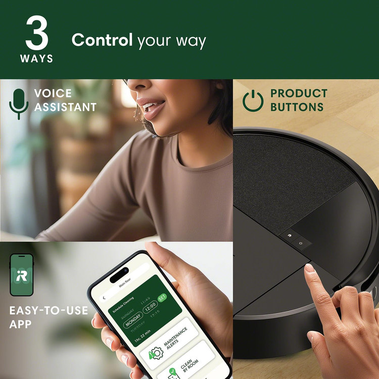 iRobot, Roomba 105 Vac Robot Vacuum with AutoEmpty Dock Q352020 | Zola