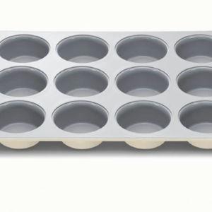 Caraway 12-Cup Muffin Pan: Cream