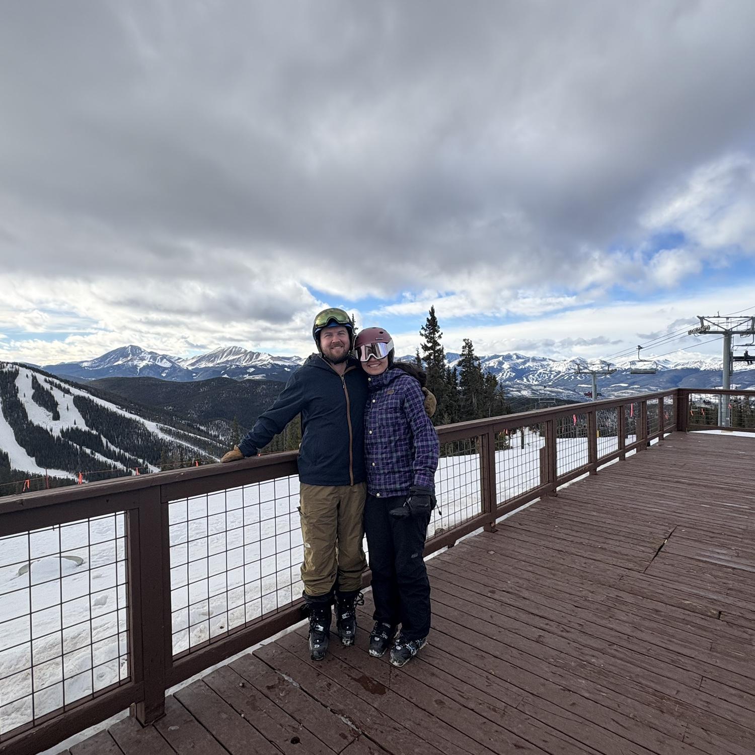 Skiing in Keystone