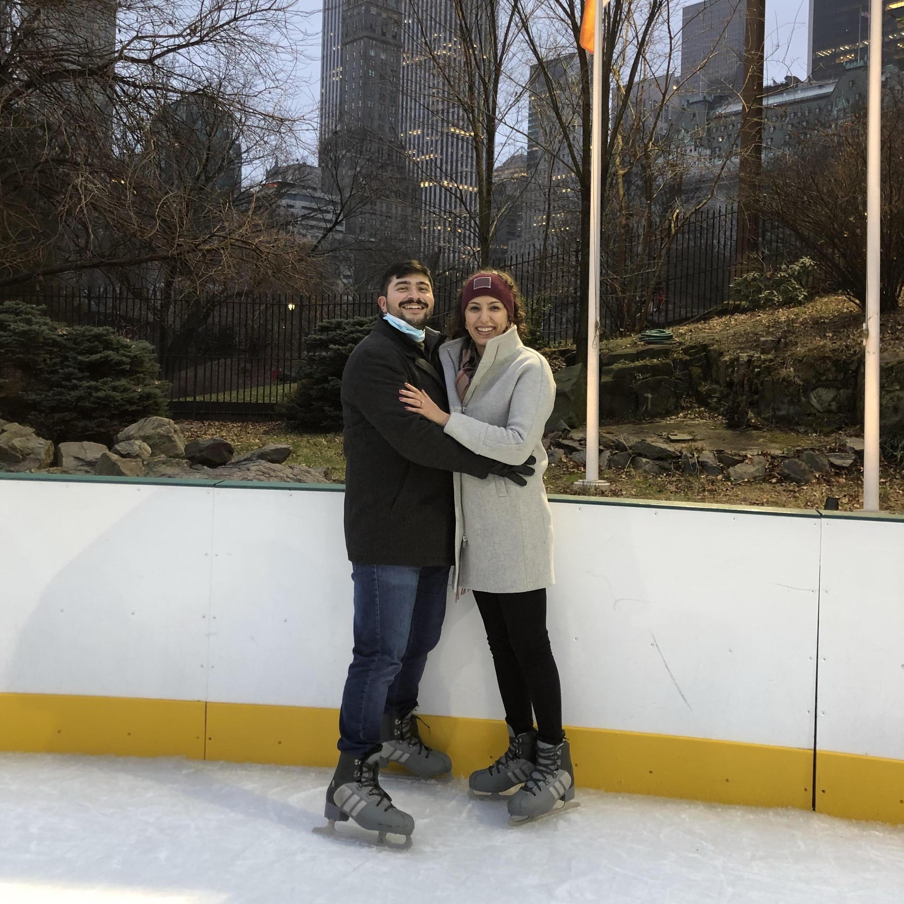 Skating in Central Park!