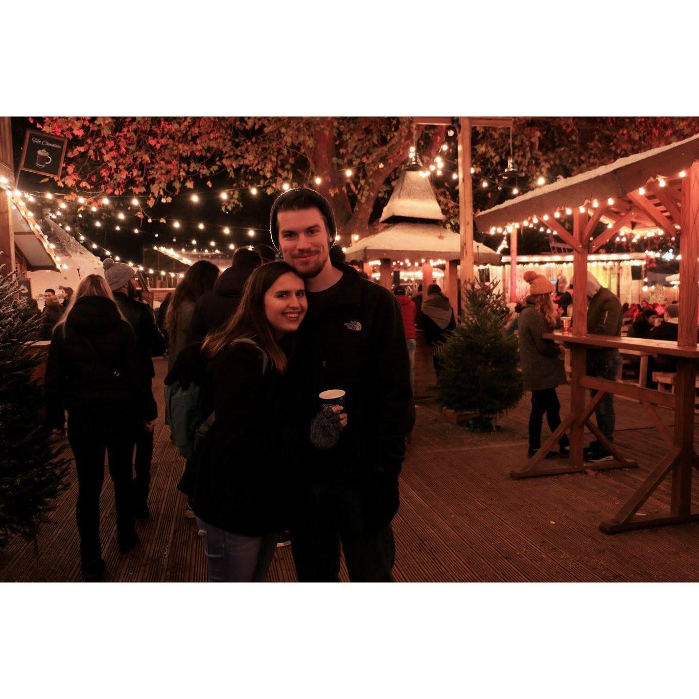 Christmas Market in London, late 2017