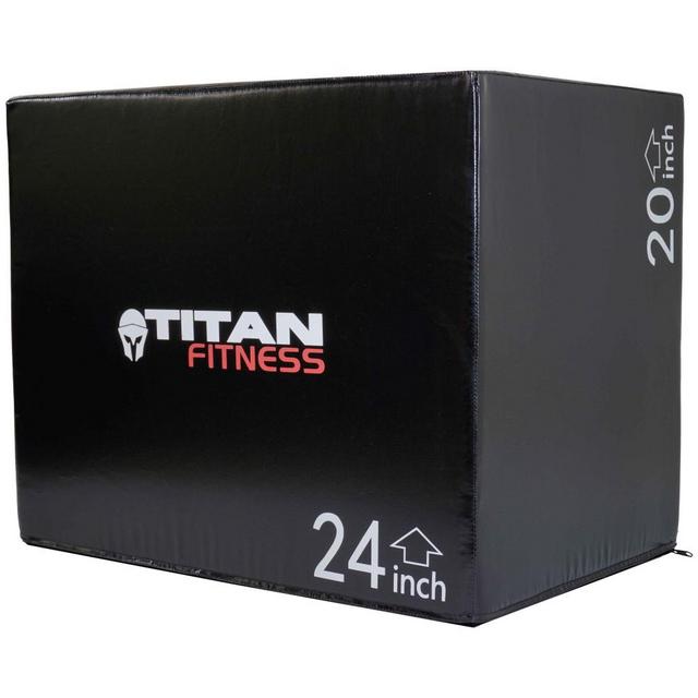 3-In-1 Soft Foam Plyometric Box 20" 24" 30"