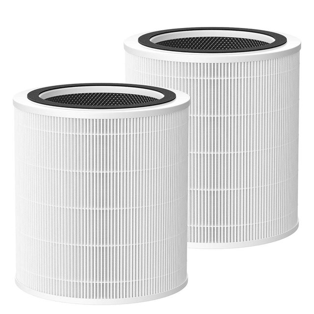 Core 400S-P Replacement Filter for LEVOIT Core 400S-P Smart Air Purifi-er, 3-IN-1 HEPA and Activated Carbon Filter, Compared to Part# Core 400S-RF(LRF-C401S-P-WUS), White (2 Pack)