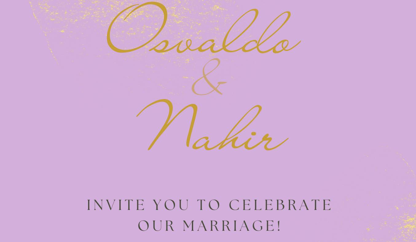 The Wedding Website of Nahir Rodriguez and Osvaldo Lopez