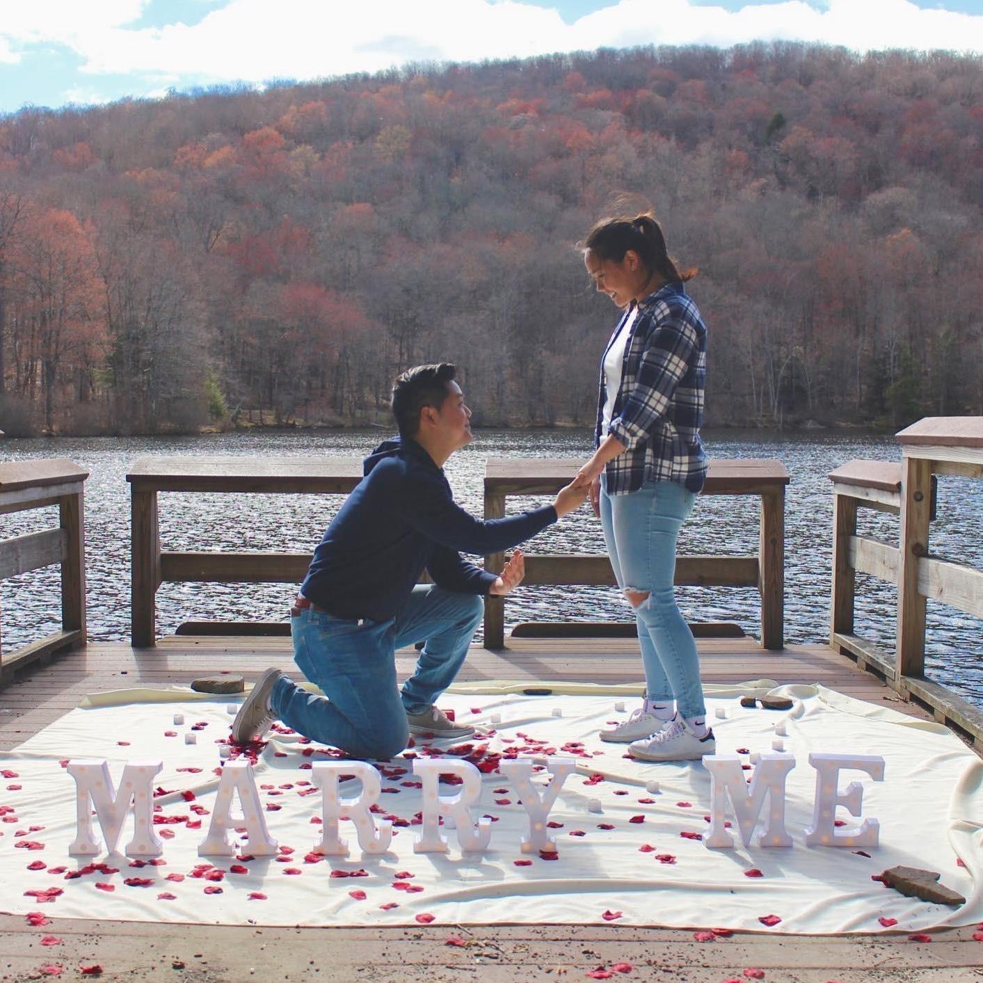 James proposing
