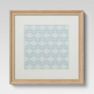 8" x 8" Natural Wood Gallery Frame with Opening - Threshold™