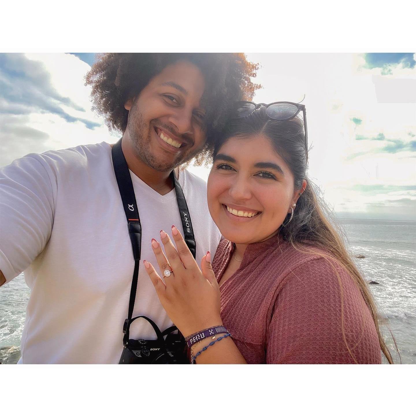 We got engaged on August 7th, 2021!