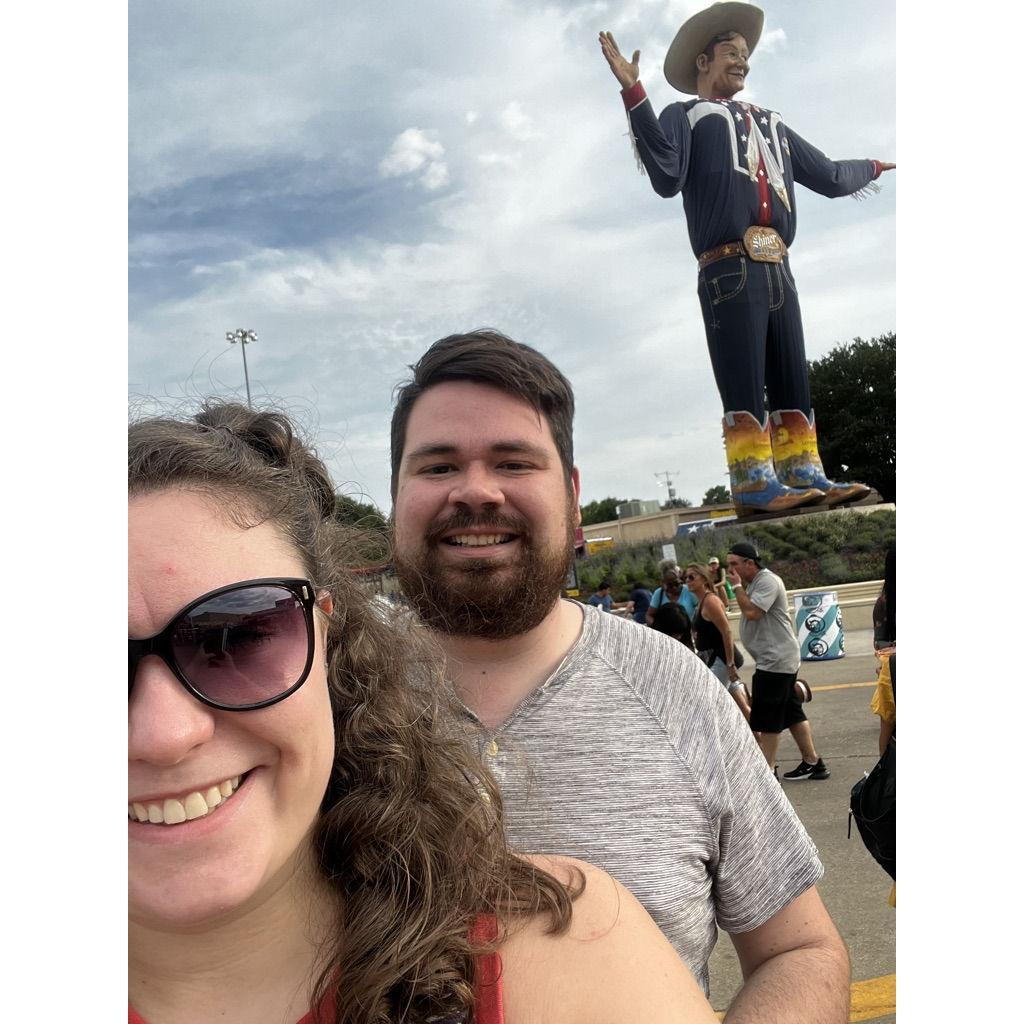 Aubree's first time going to the Texas State Fair