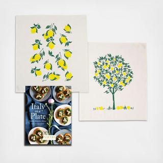 Italy on a Plate 3-Piece Starter Gift Set