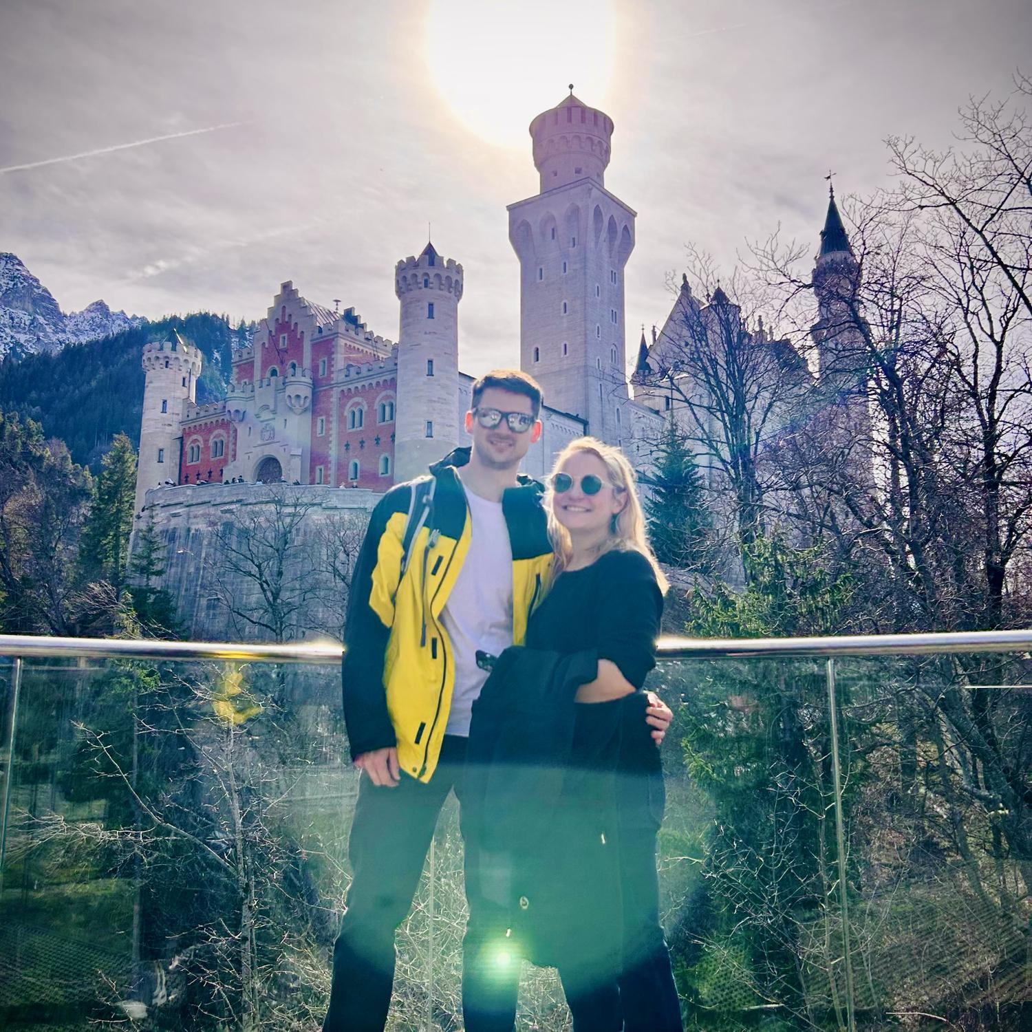 Castle Neuschwanstein, where we got engaged!