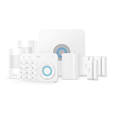 Ring Alarm – Home Security System with optional 24/7 Professional Monitoring – No contracts – 8 piece kit – Works with Alexa