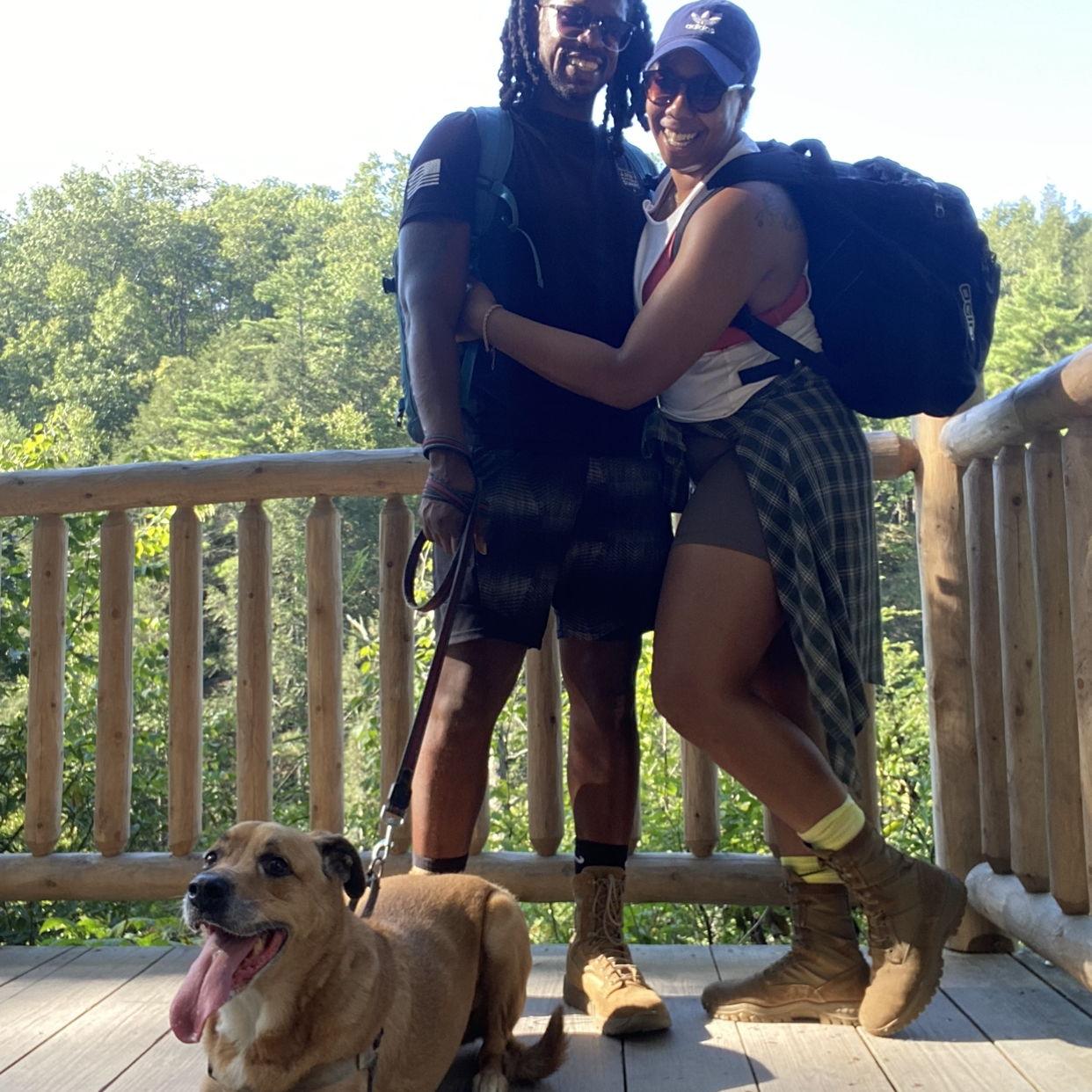We love to be outdoors