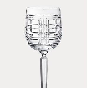 Ralph Lauren Home - Hudson Plaid White Wine Glass
