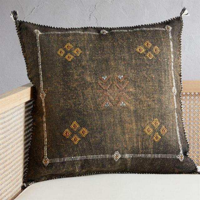 23" Cactus Silk Coffee Pillow