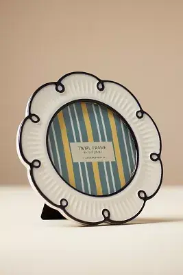 Twirl Ceramic Picture Frame