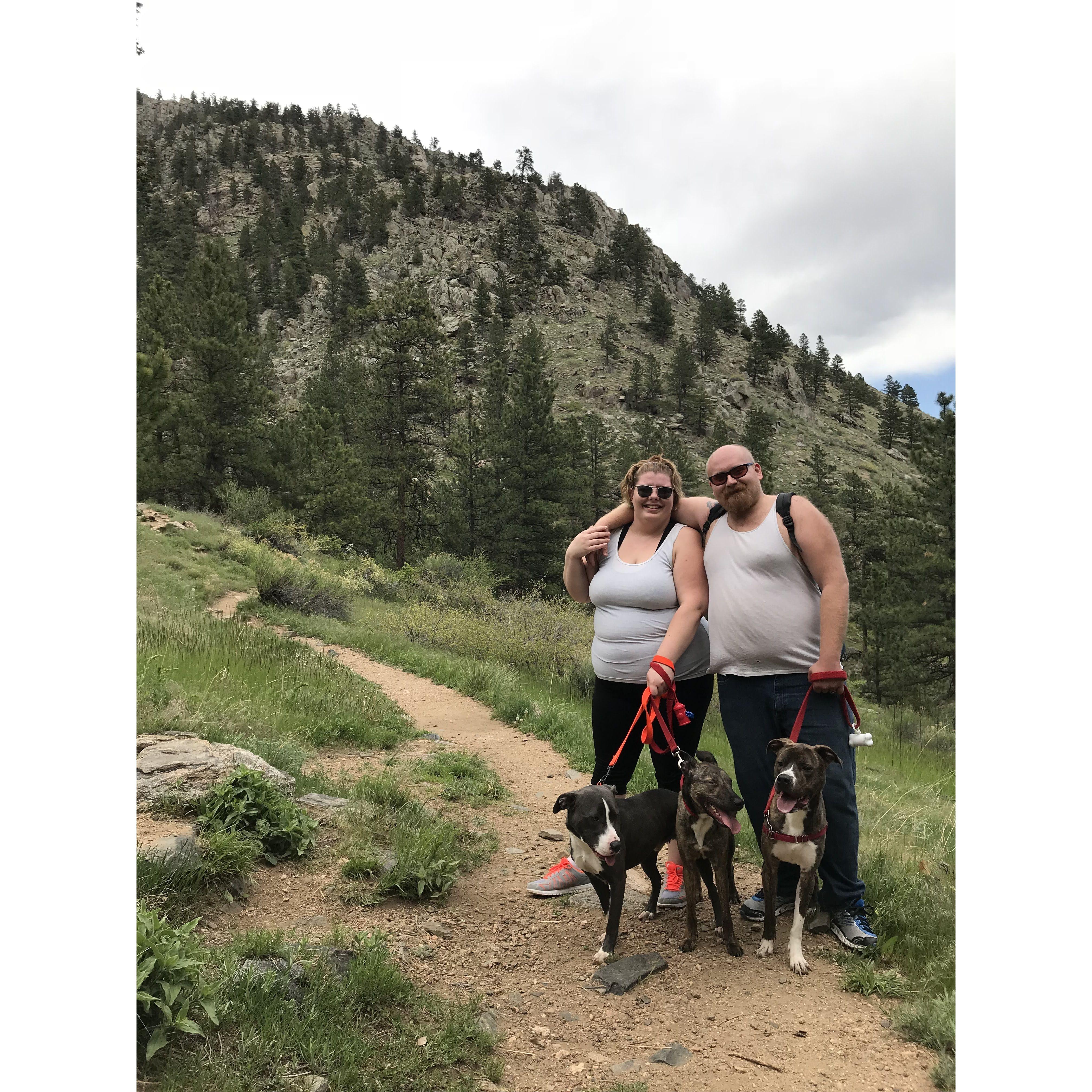 First hike when we moved to Colorado