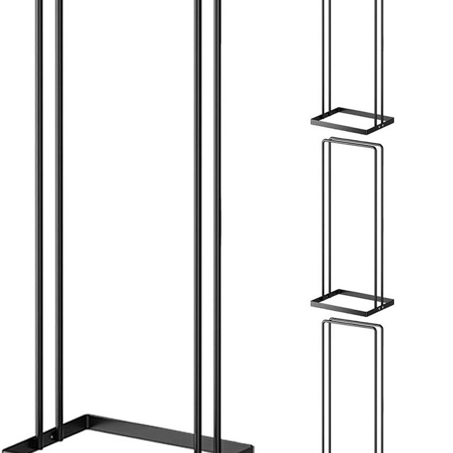 Hanger Organizer 4Pack Clothes Hanger Holder Organizer for Closet Laundry Room Coat Hanger Stacker for Wire Hangers Rack Stand Caddy for Adult Kids Velvet Pants Hangers Storage