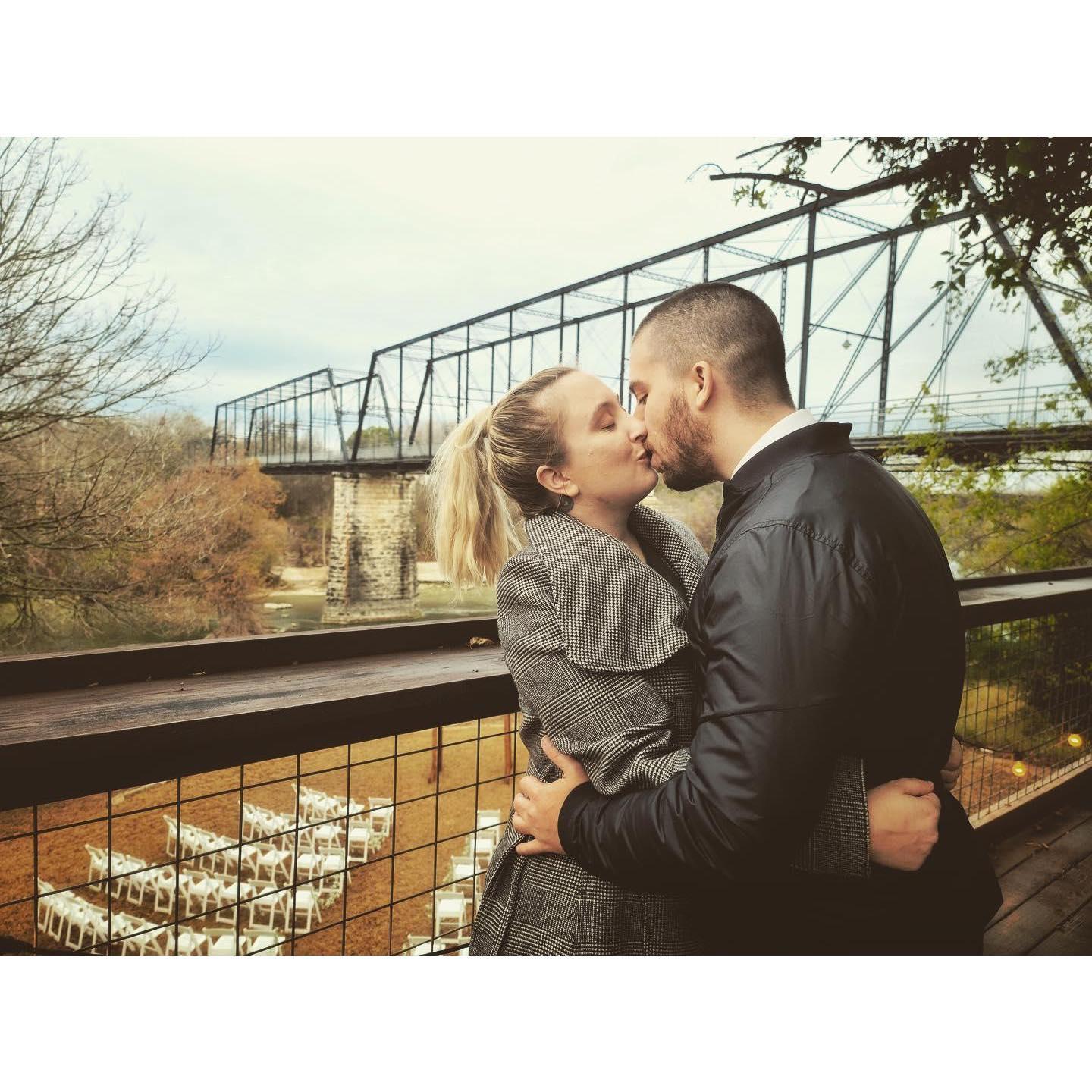 12.2020 at a friend's wedding