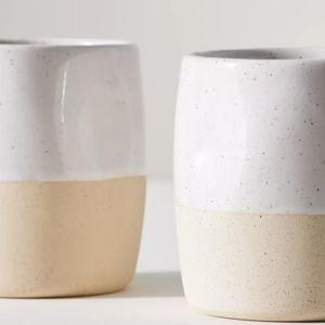 Glazed Garage Cliffs Stoneware, Set of 2, Mugs
