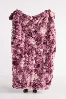Luxe Faux Fur Throw Blanket