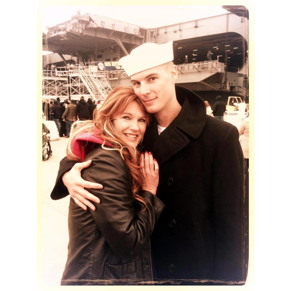 Ricky and his mom Kelly