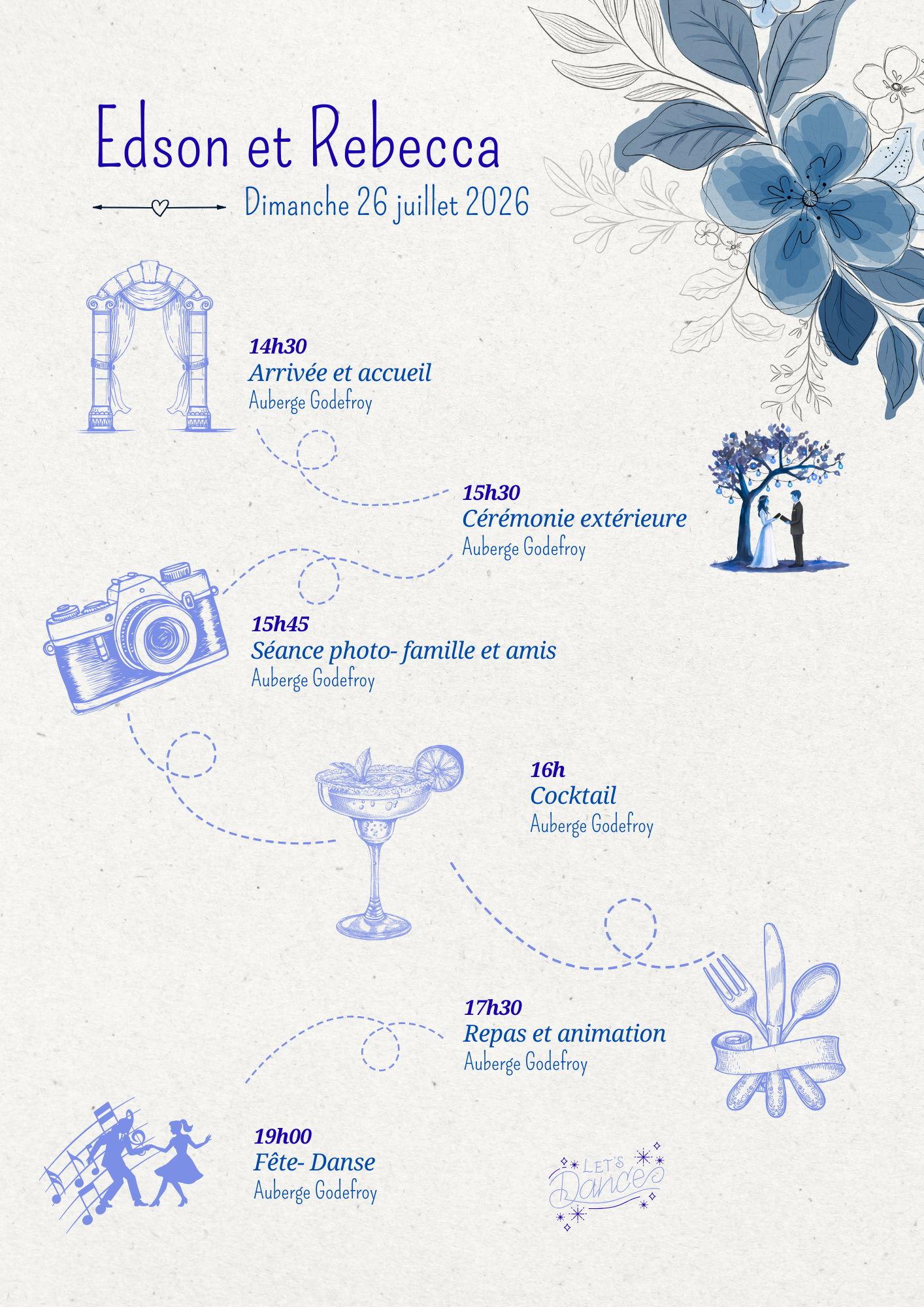 The Wedding Website of Rebecca Deus and Edson Desmolieres