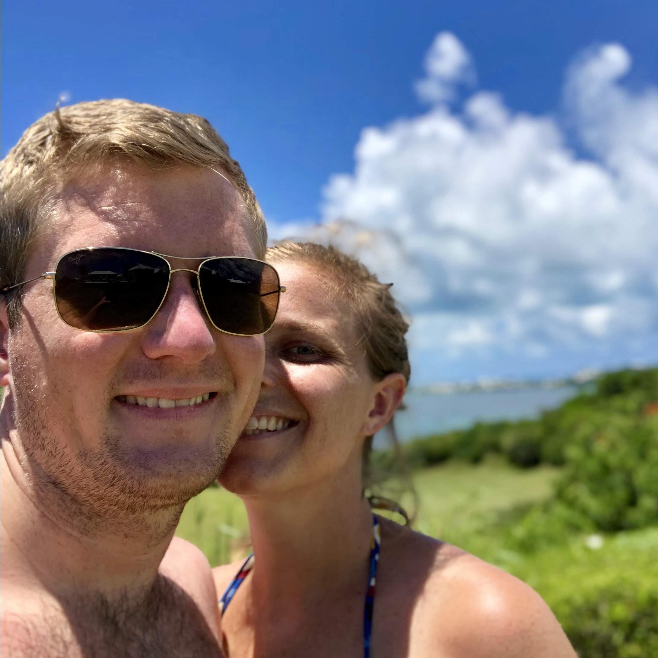 On our family Bermuda vacation!