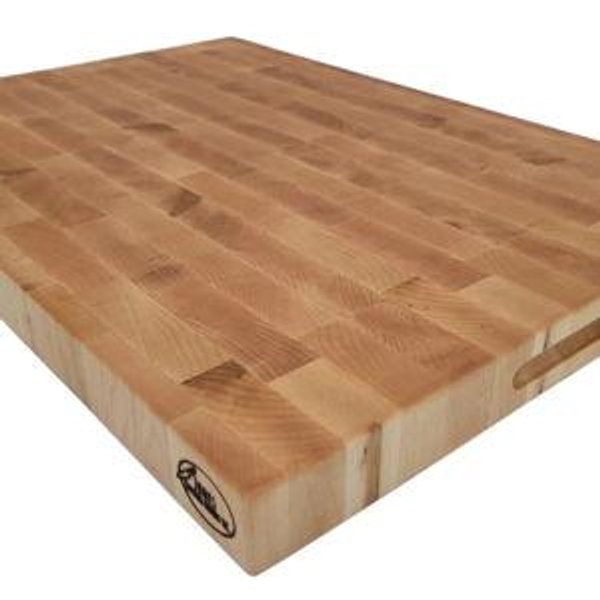 20x14x1.5" Maple End Grain with juice groove