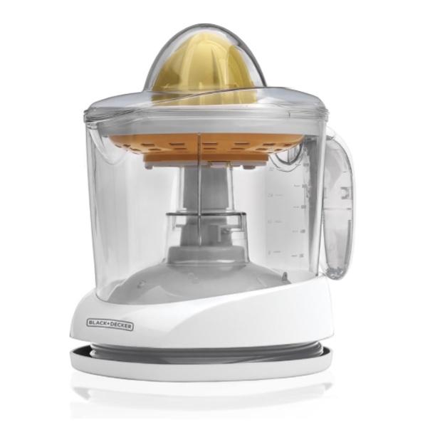 BLACK+DECKER 32oz Electric Citrus Juicer, CJ625, Pressure Activated, Adjustable Pulp Control, Dishwasher-Safe