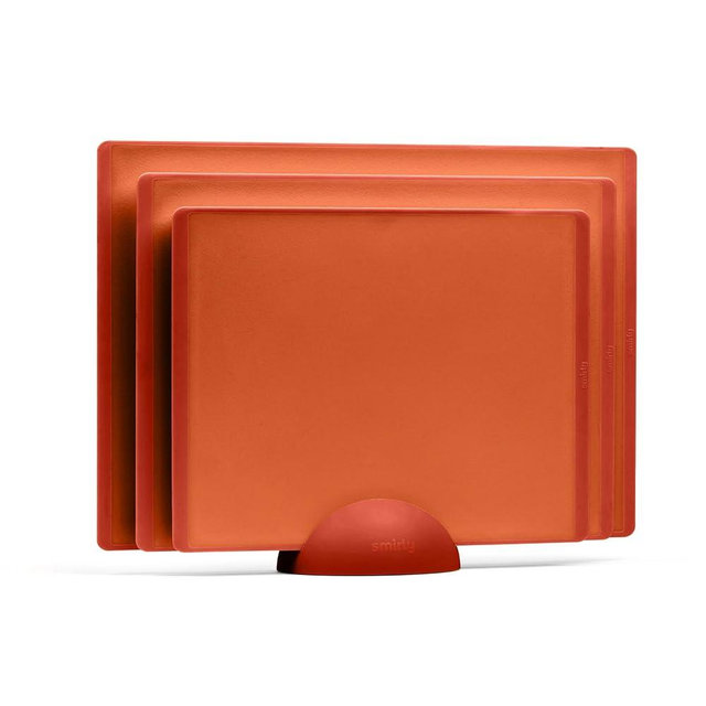 SMIRLY Plastic Cutting Board Set, Dishwasher Safe Cutting Boards for Kitchen, Cutting Board Dishwasher Safe - Plastic Chopping Board Set
