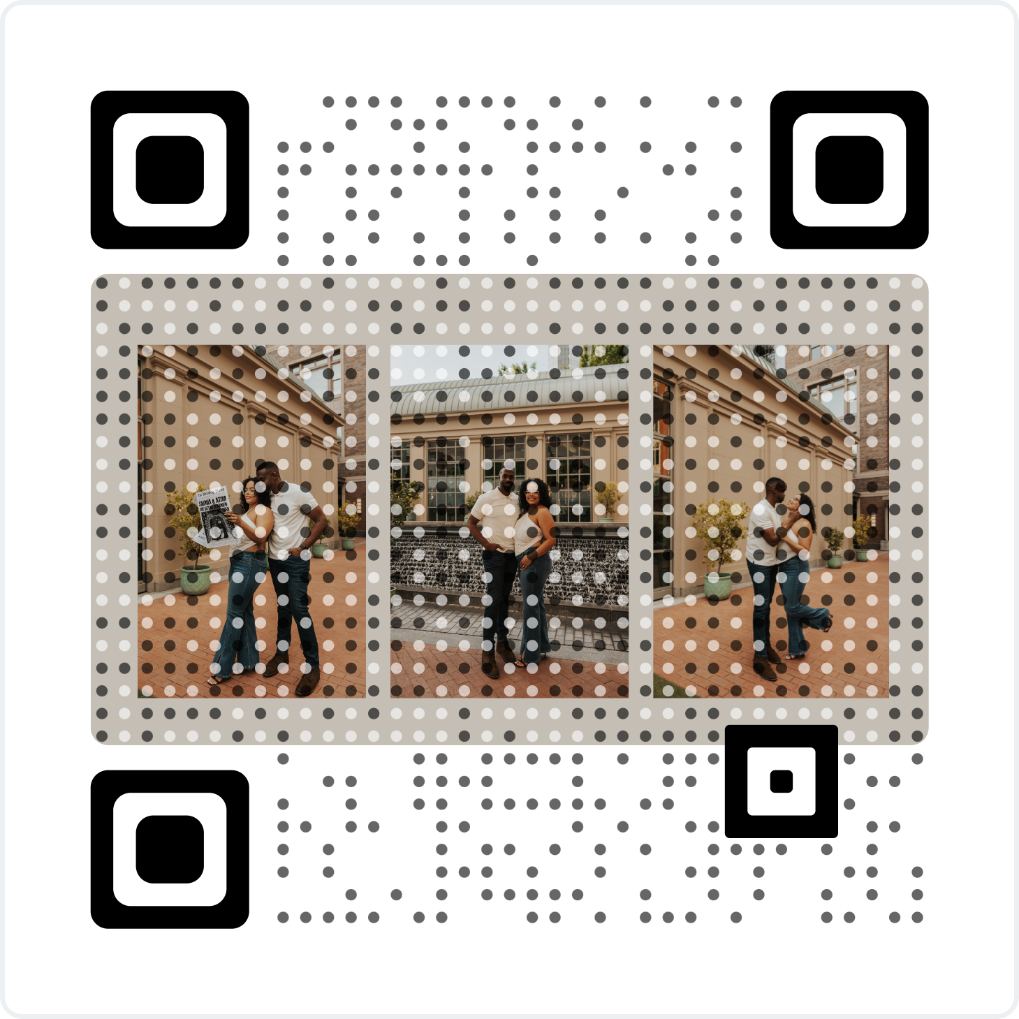 Scan/open the QR code to see a slideshow of the full photos