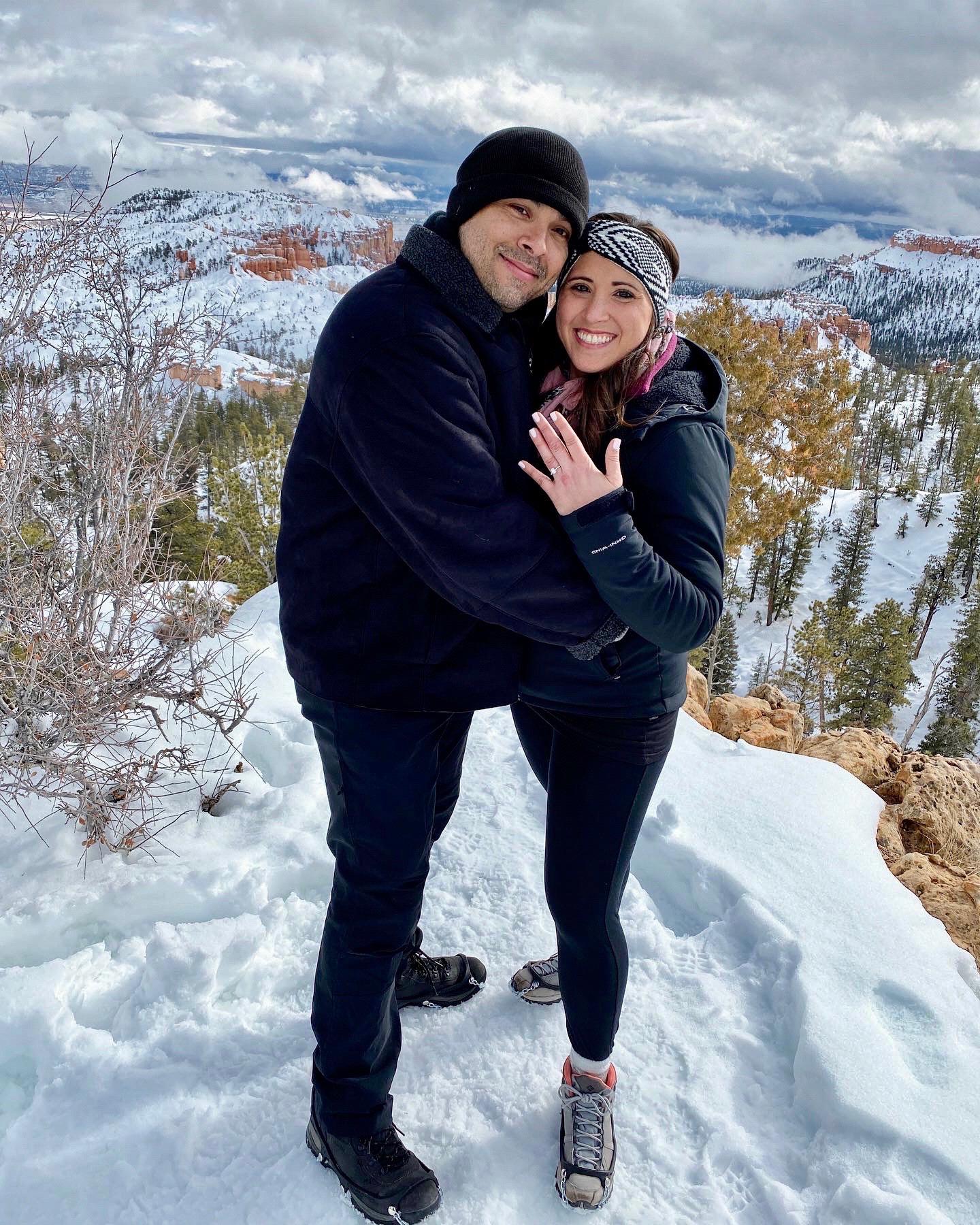 Where he asked me to be his forever! Of course I said YES!